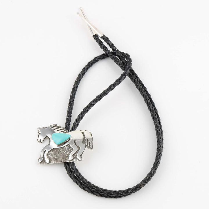 Turquoise Horse Bola Tie