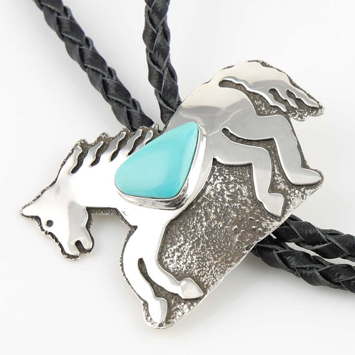 Turquoise Horse Bola Tie