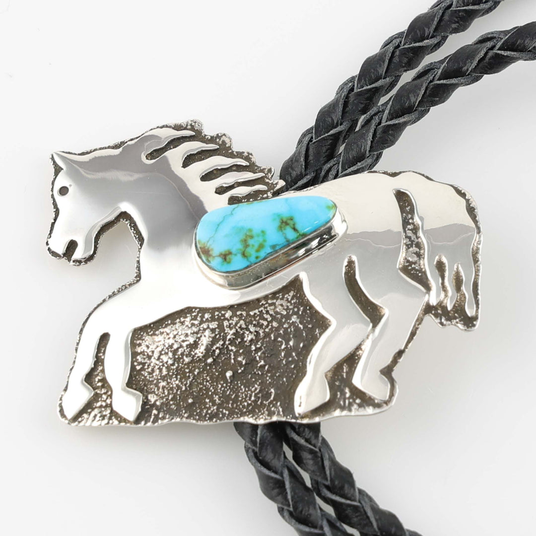 Turquoise Horse Bola Tie