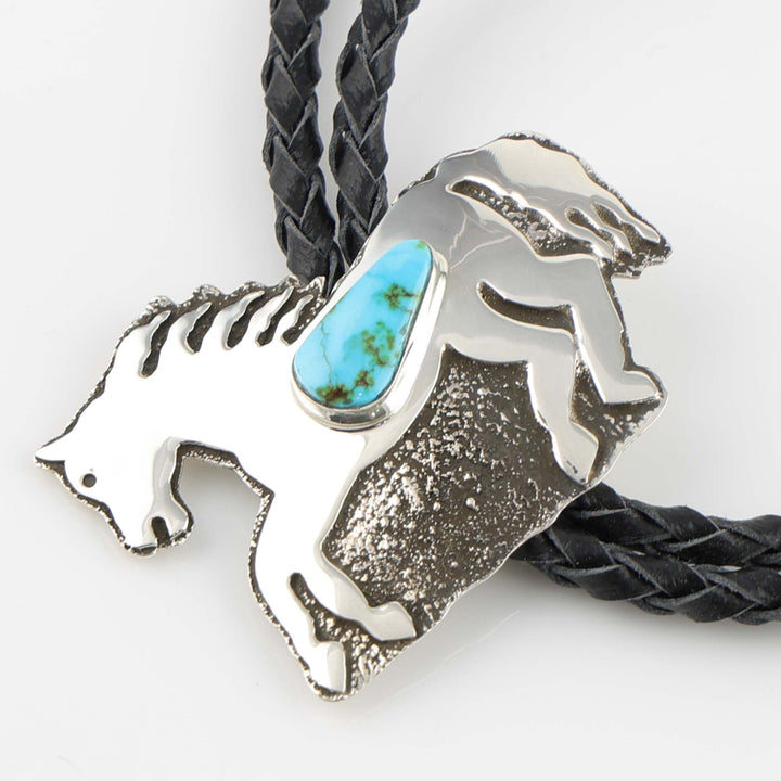 Turquoise Horse Bola Tie