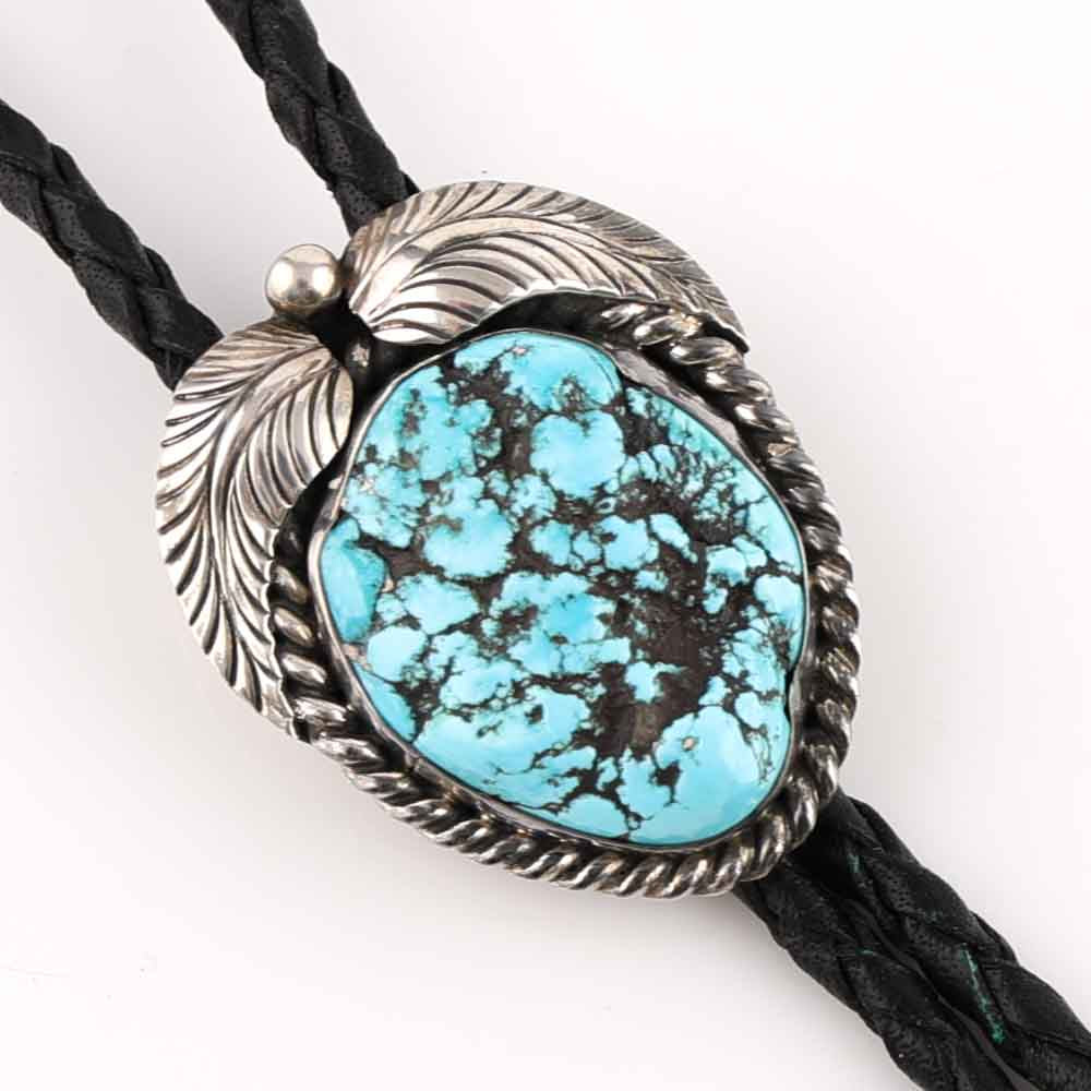 1980s Turquoise Bola Tie