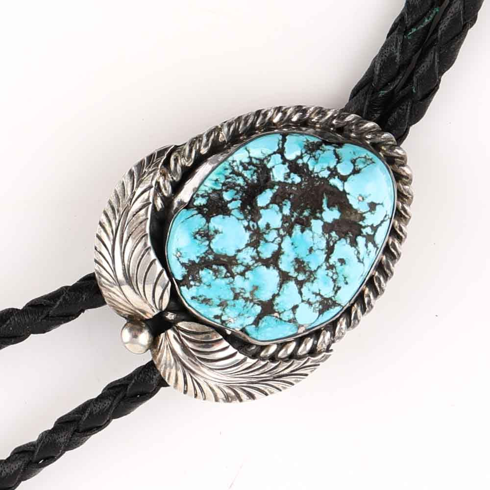 1980s Turquoise Bola Tie