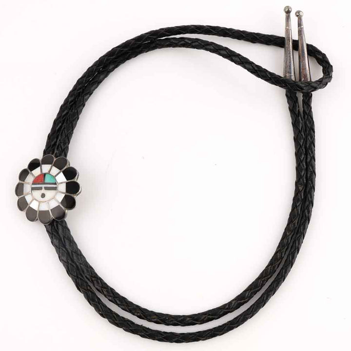 1960s Zuni Sunface Bolo Tie