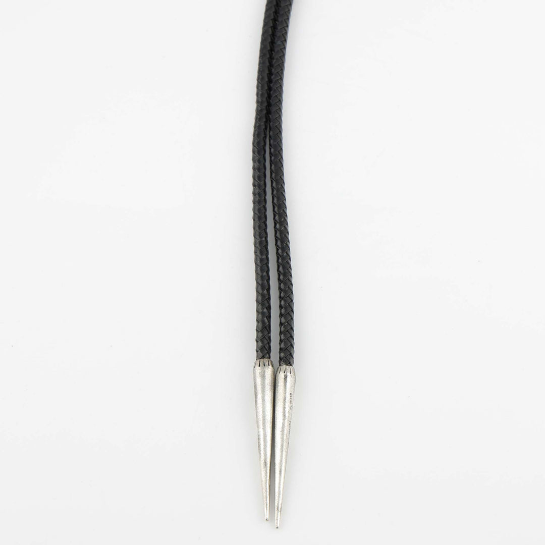 Gold on Silver Petroglyph Bolo Tie