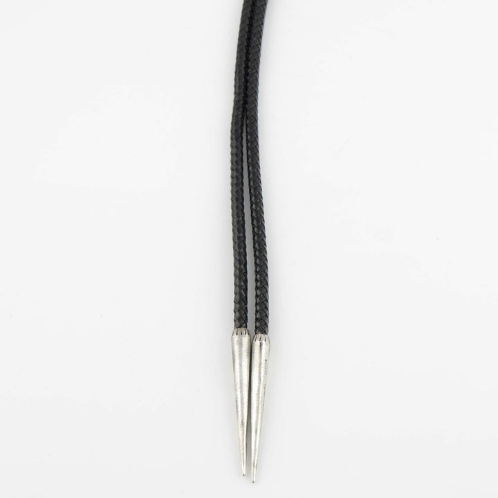 Gold on Silver Petroglyph Bolo Tie