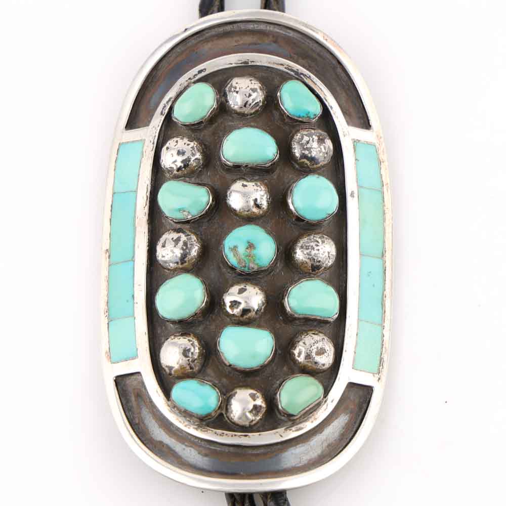 1970s Turquoise Bolo Tie