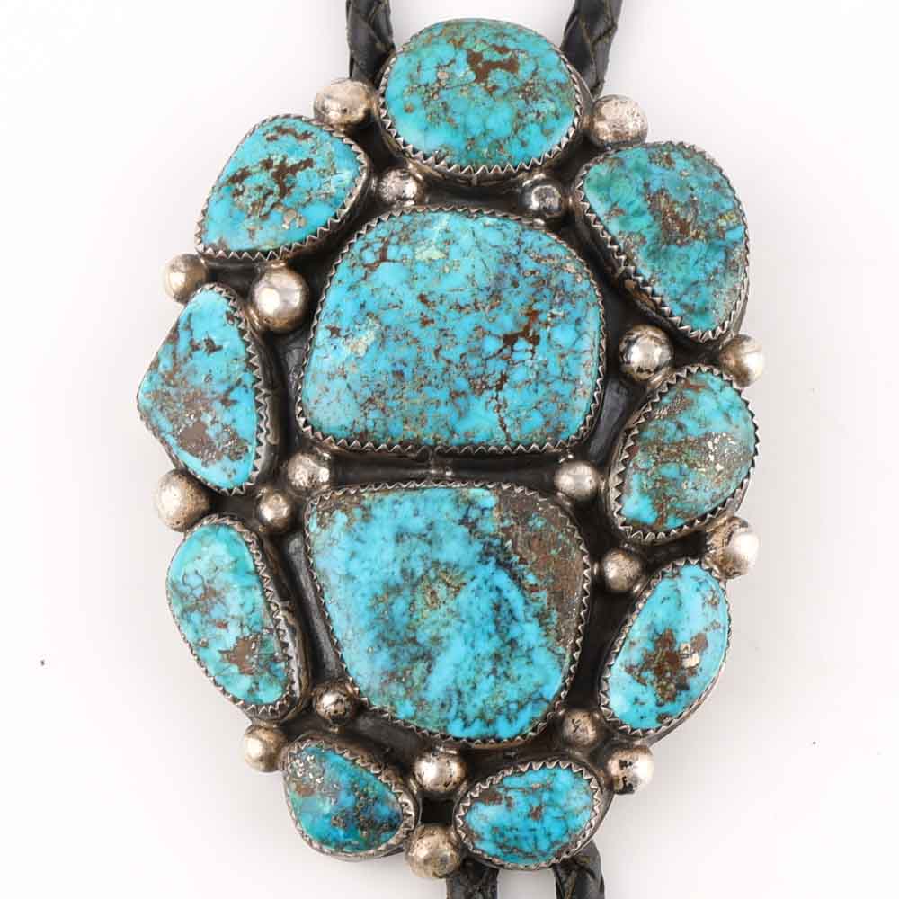 Morenci Turquoise Bolo Tie
