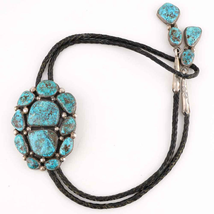Morenci Turquoise Bolo Tie