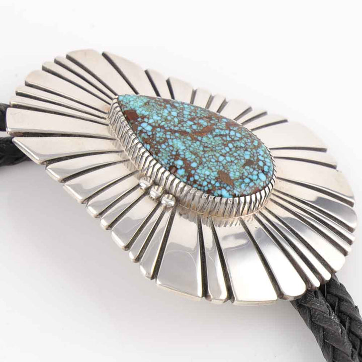 Indian Mountain Turquoise Bolo Tie