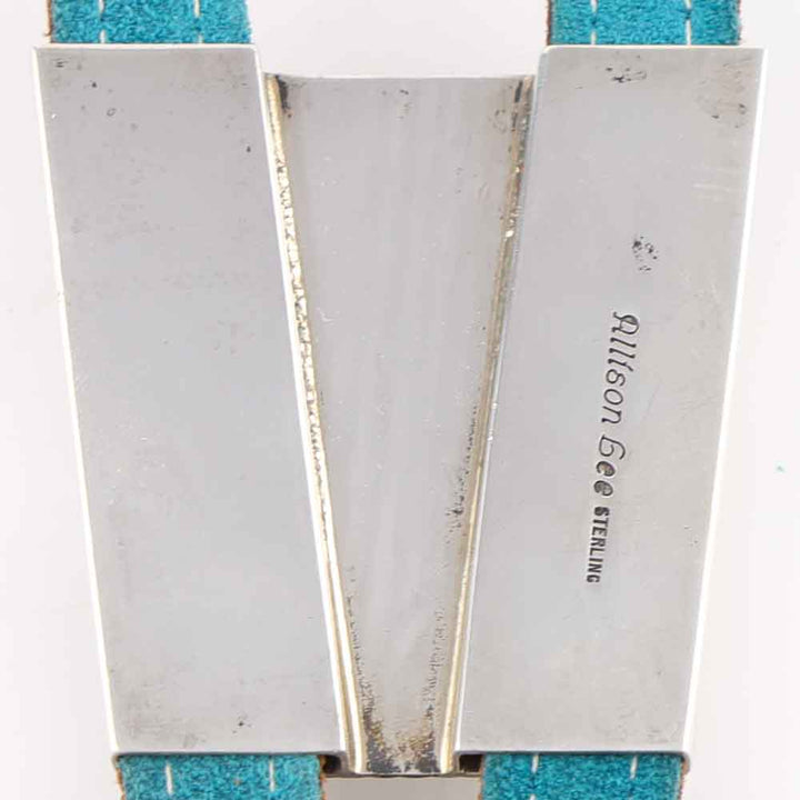 Number Eight Turquoise Bolo Tie