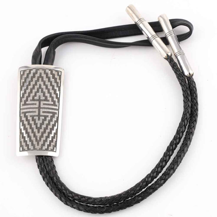 Navajo Rug Bolo Tie