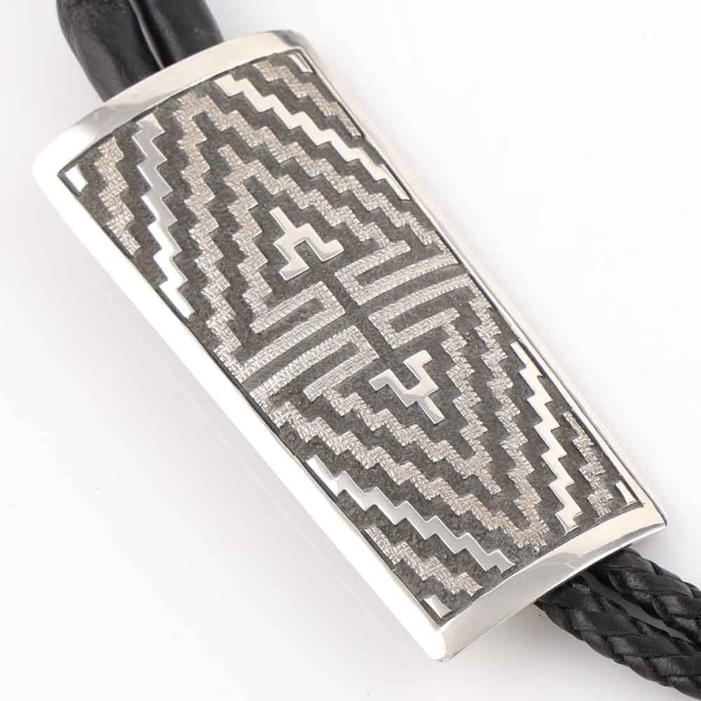 Navajo Rug Bolo Tie
