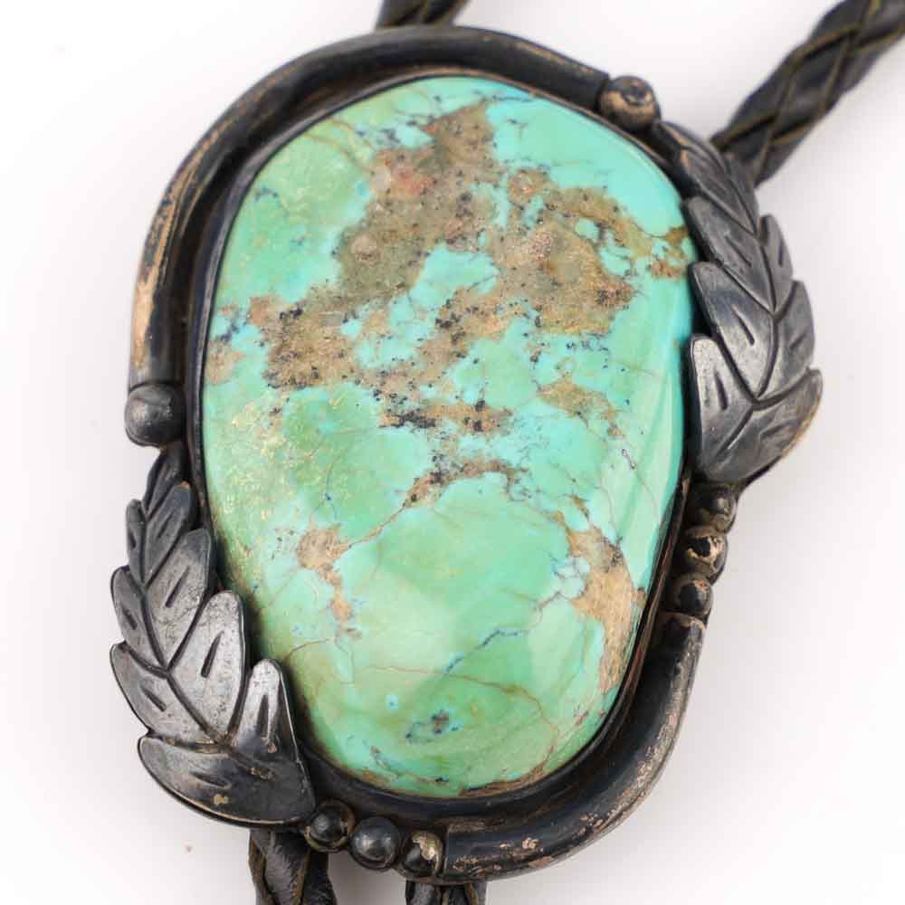 1970s Turquoise Bolo Tie