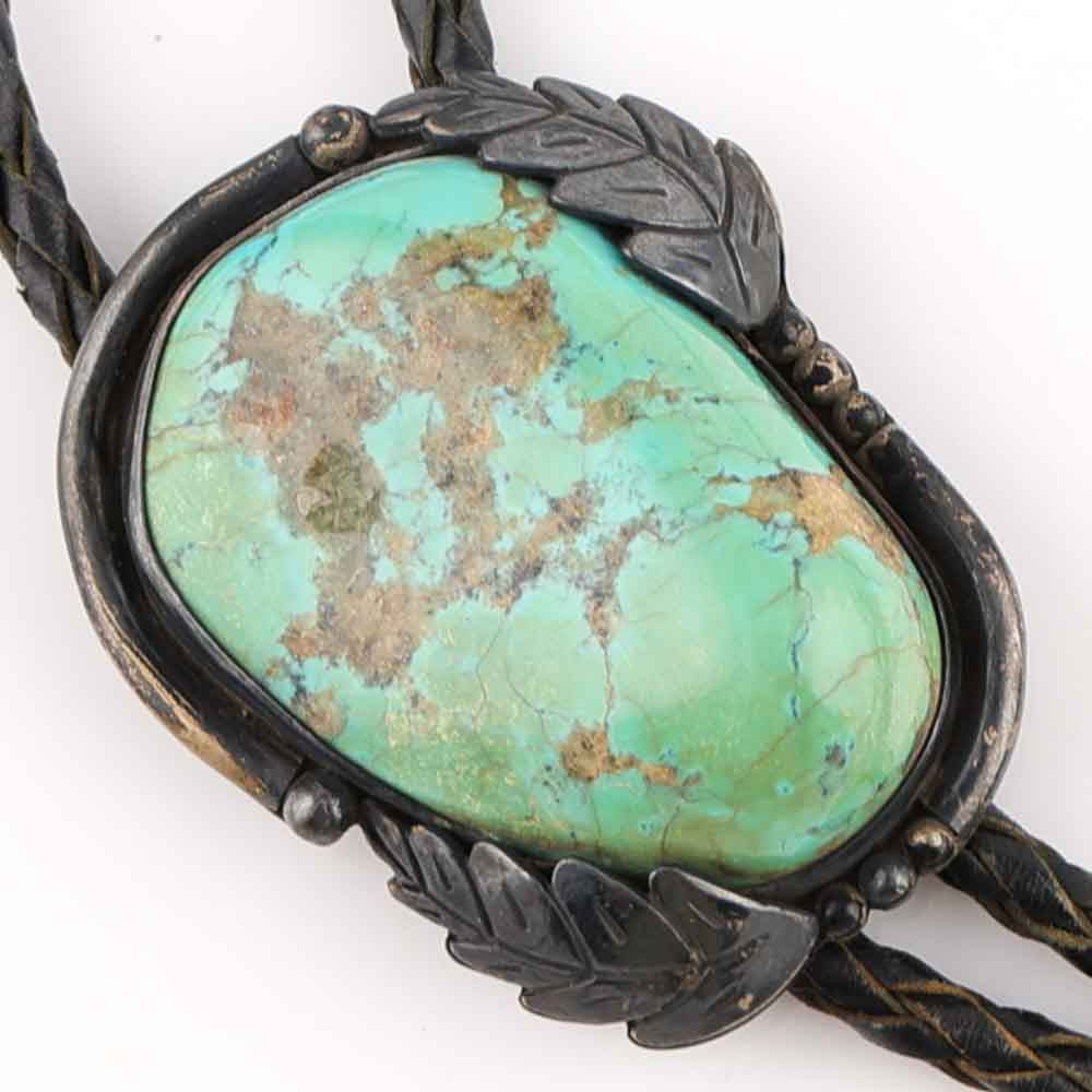 1970s Turquoise Bolo Tie
