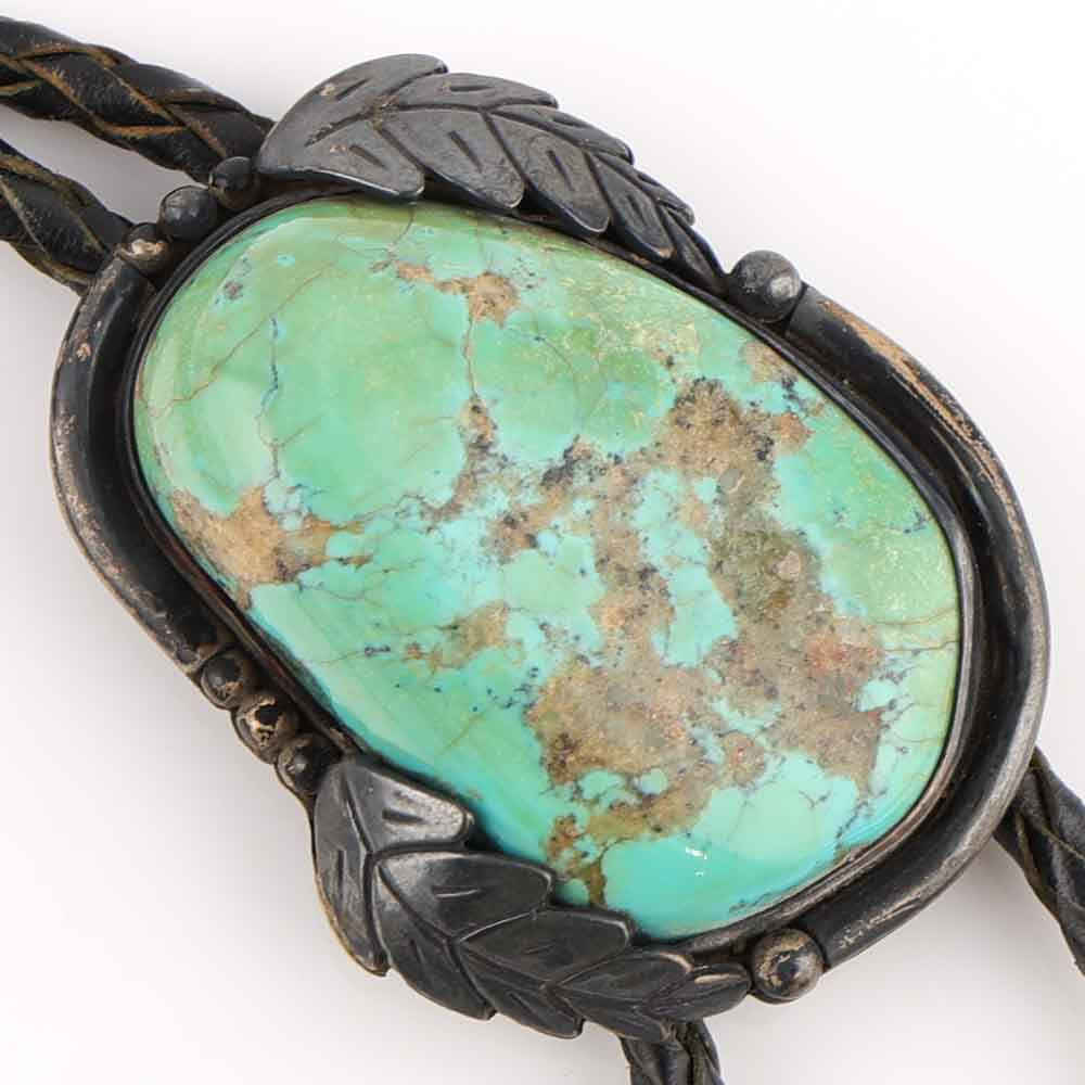 1970s Turquoise Bolo Tie