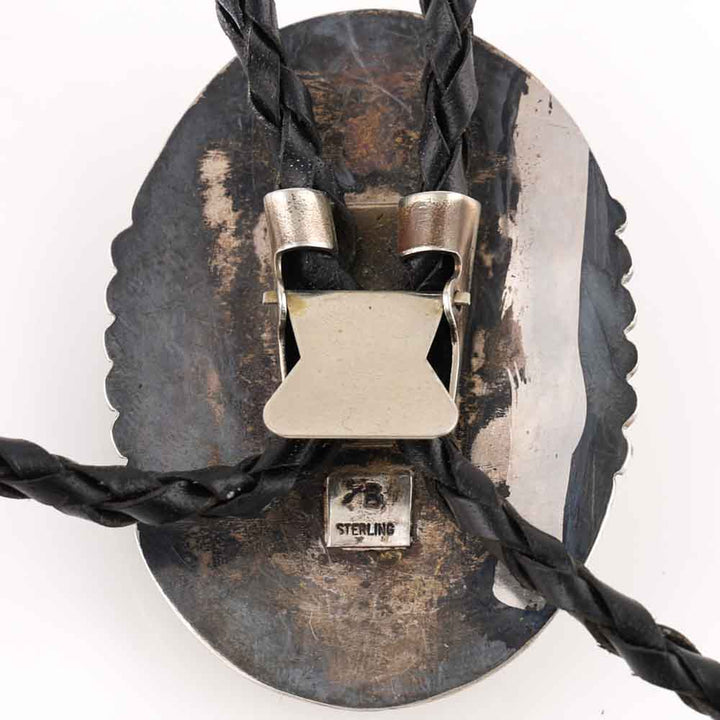 1980s Navajo Turquoise Bolo Tie