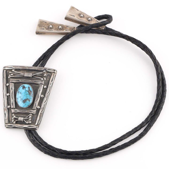 1970s Morenci Turquoise Bola Tie