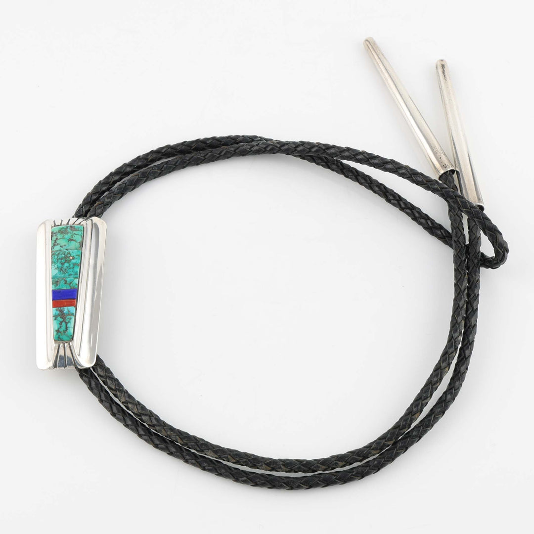 1990s Inlay Bolo Tie