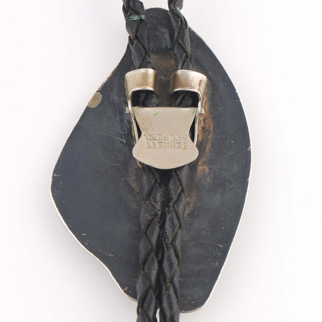 Turquoise Indian Head Bolo Tie