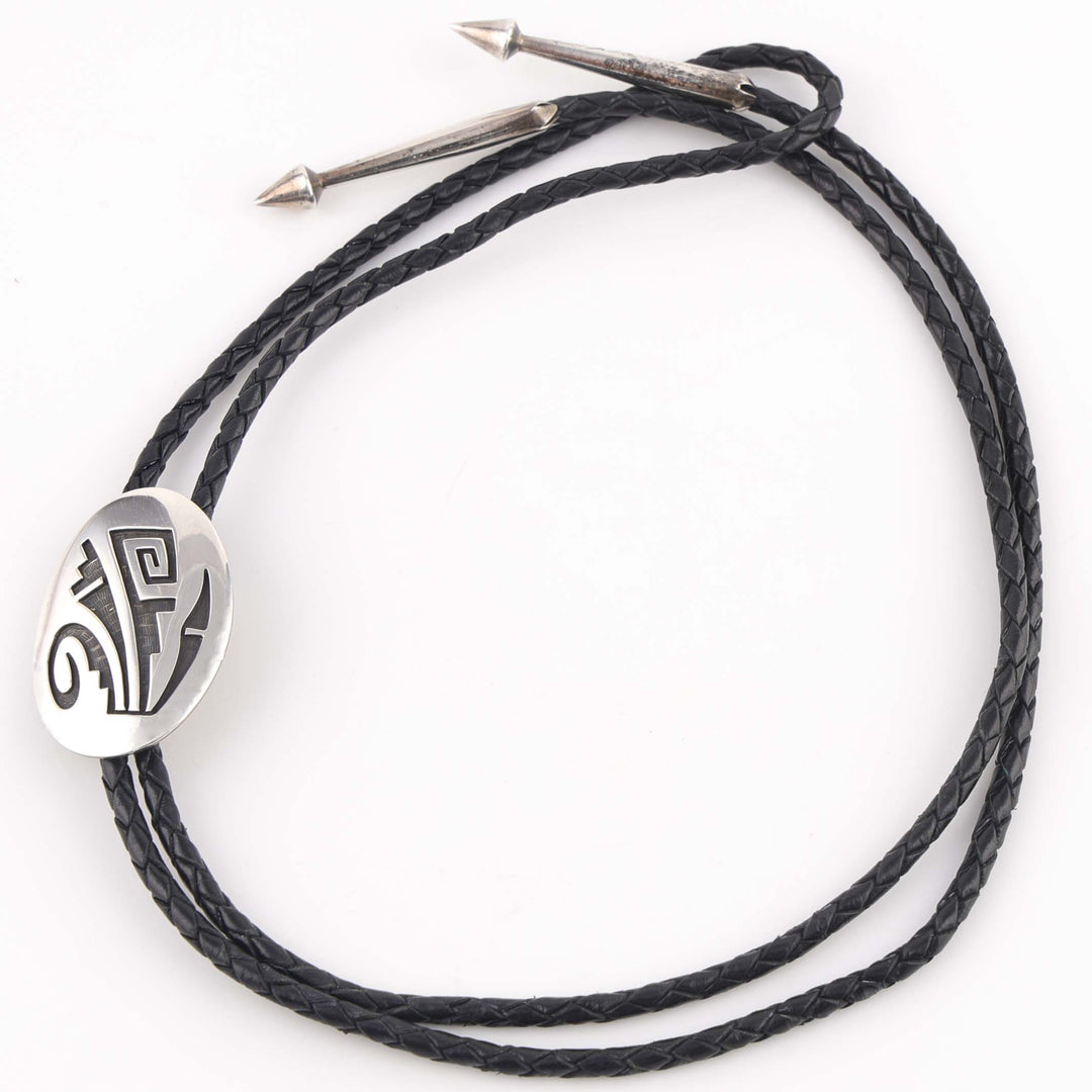 Prayer Feather Bola Tie