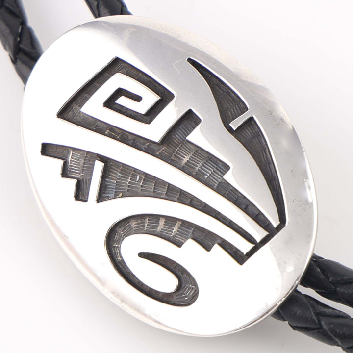 Prayer Feather Bola Tie