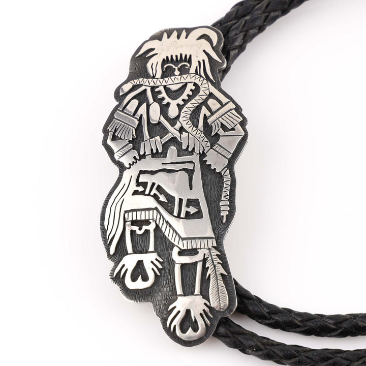 1980s Hopi Snake Dancer Bola Tie