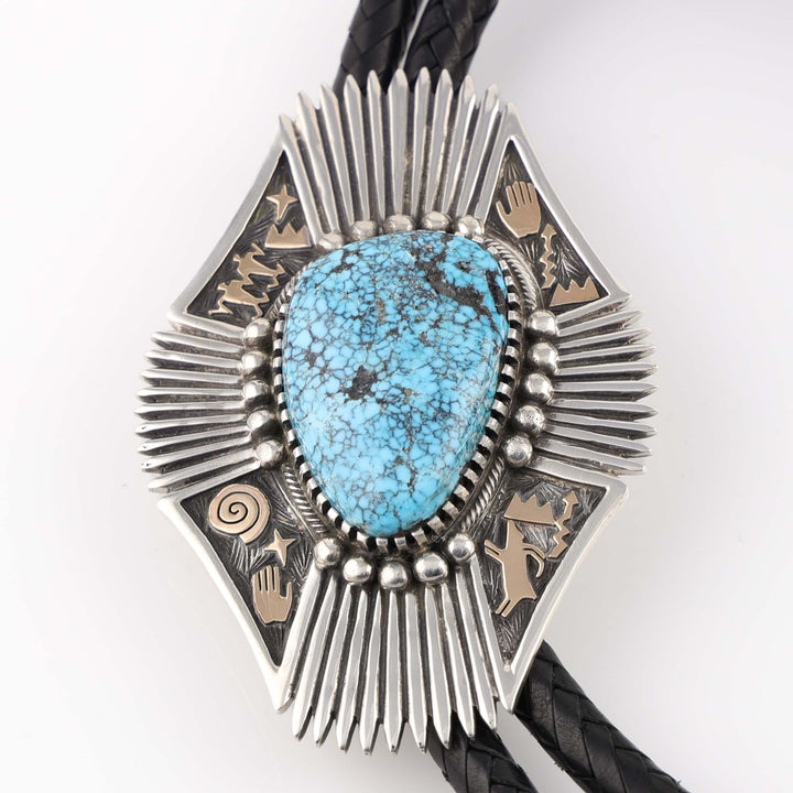 Ithaca Peak Turquoise Bola Tie