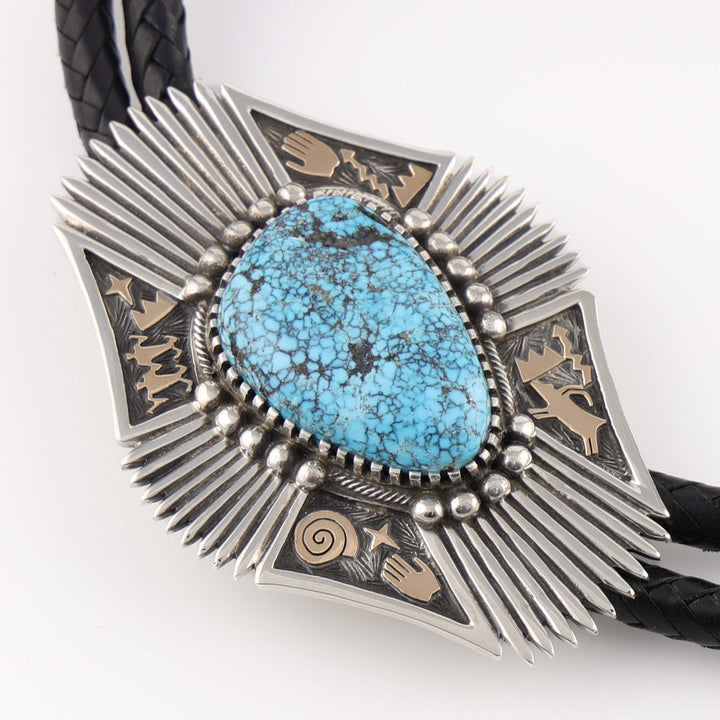 Ithaca Peak Turquoise Bola Tie