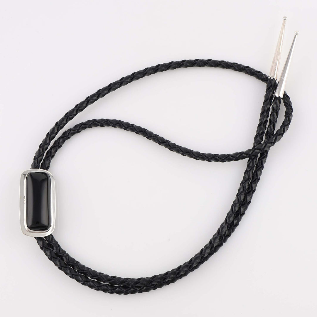 Onyx Bola Tie