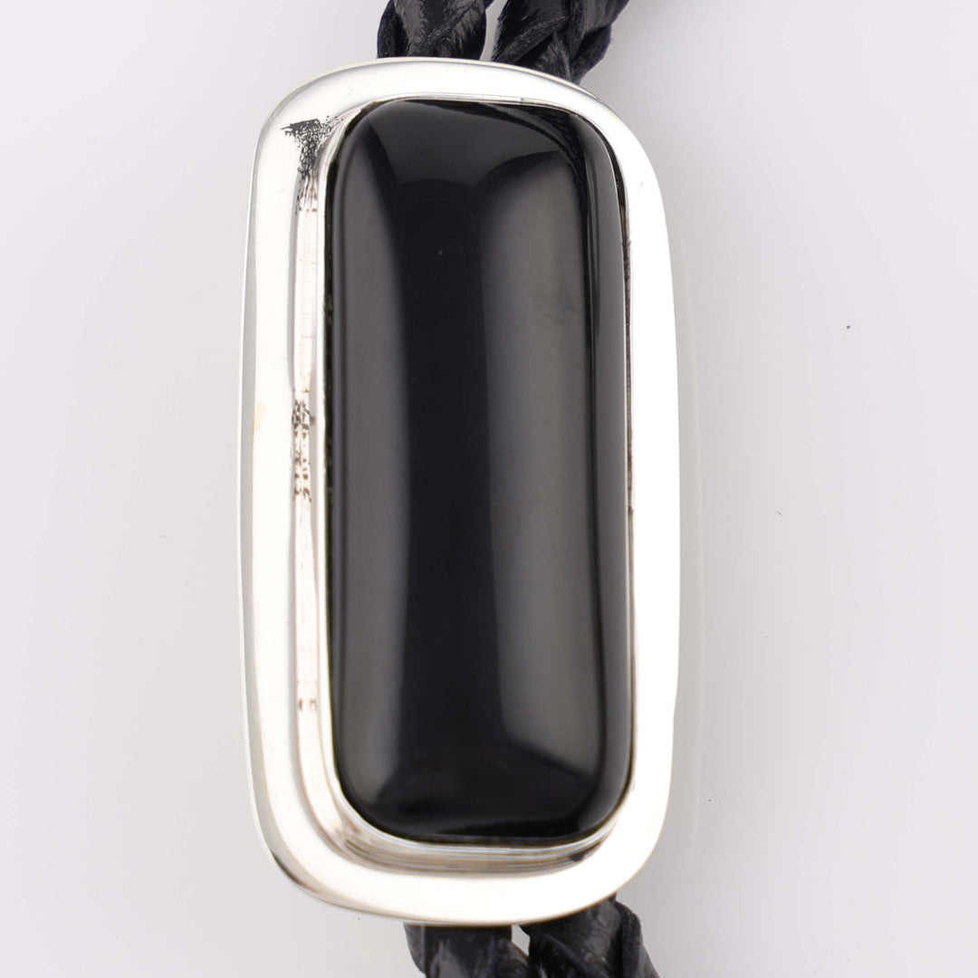 Onyx Bola Tie