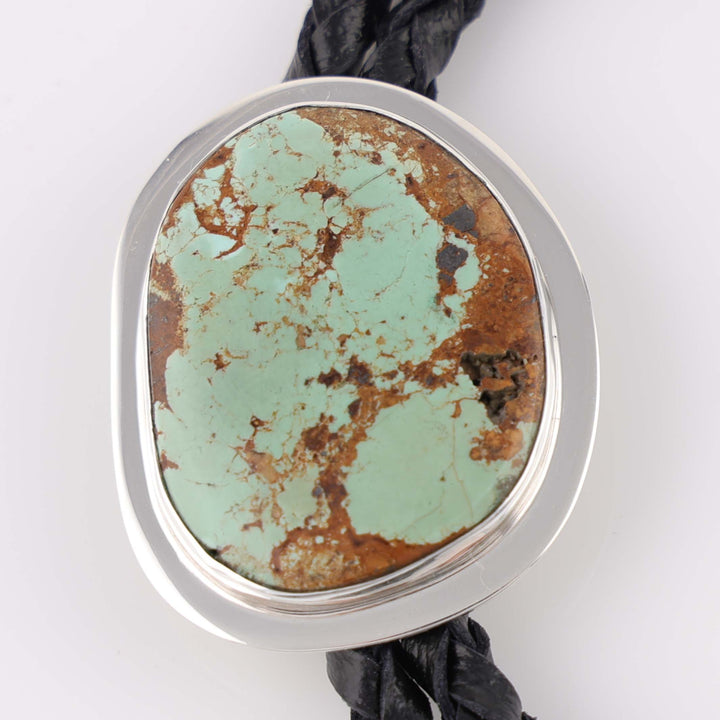 Number Eight Turquoise Bola Tie