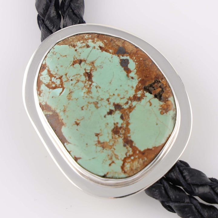 Number Eight Turquoise Bola Tie