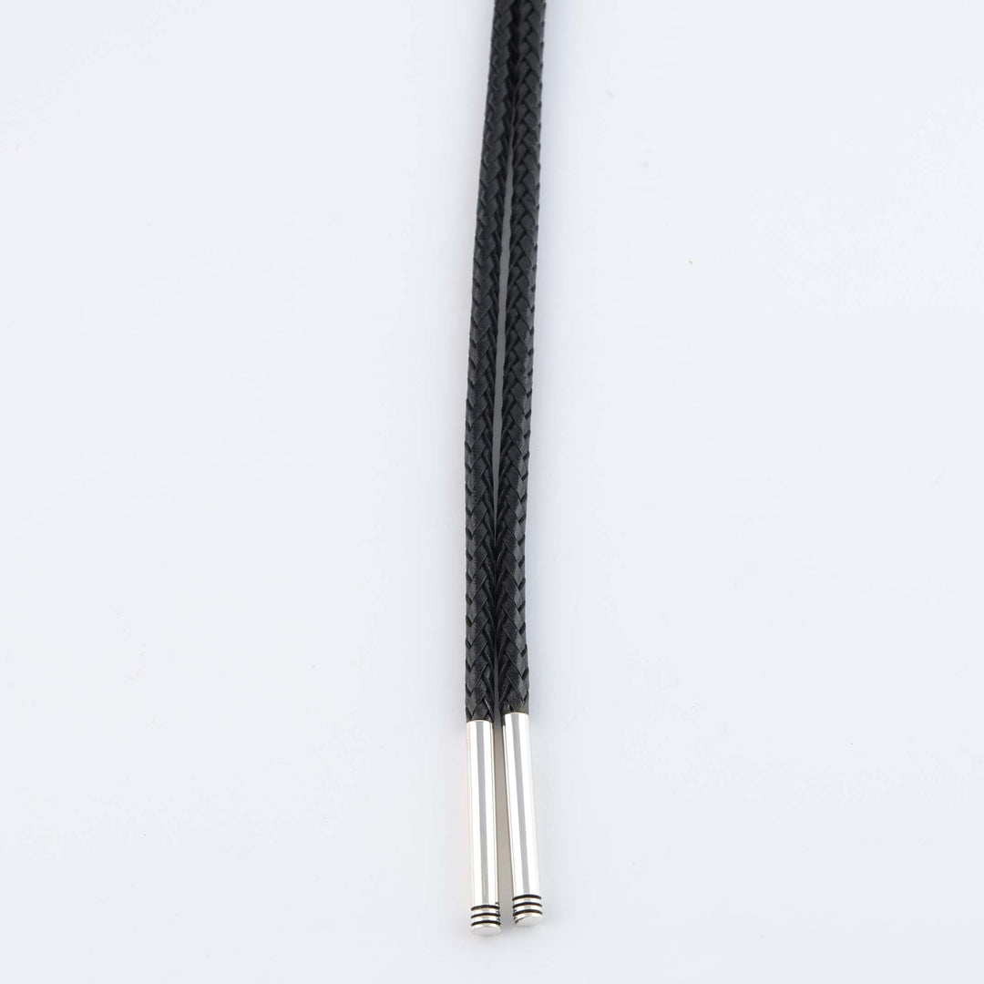 Navajo Spiderweb Turquoise Bolo Tie