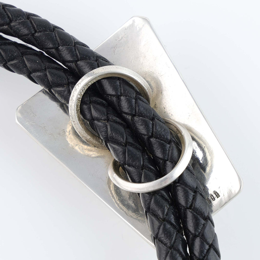 Navajo Onyx Bola Tie