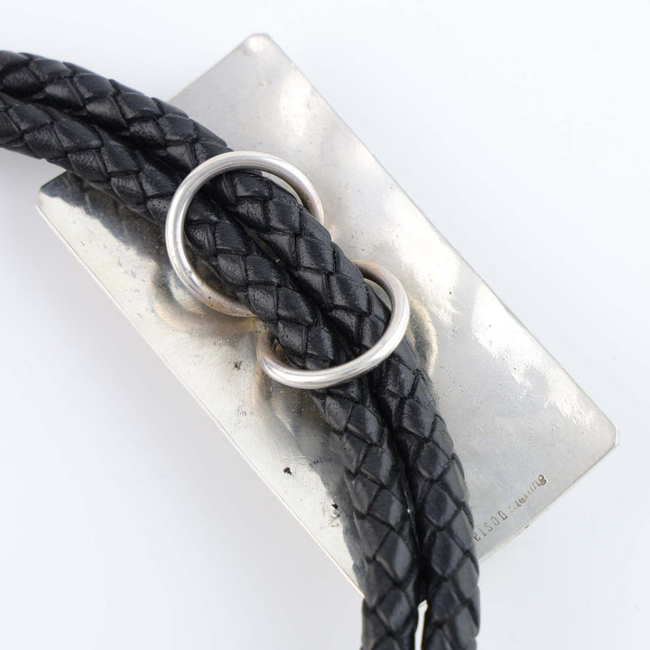 Navajo Onyx Bola Tie