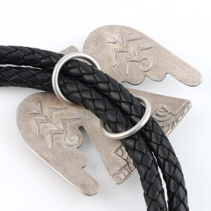 Santo Domingo Turquoise Thunderbird Bola Tie