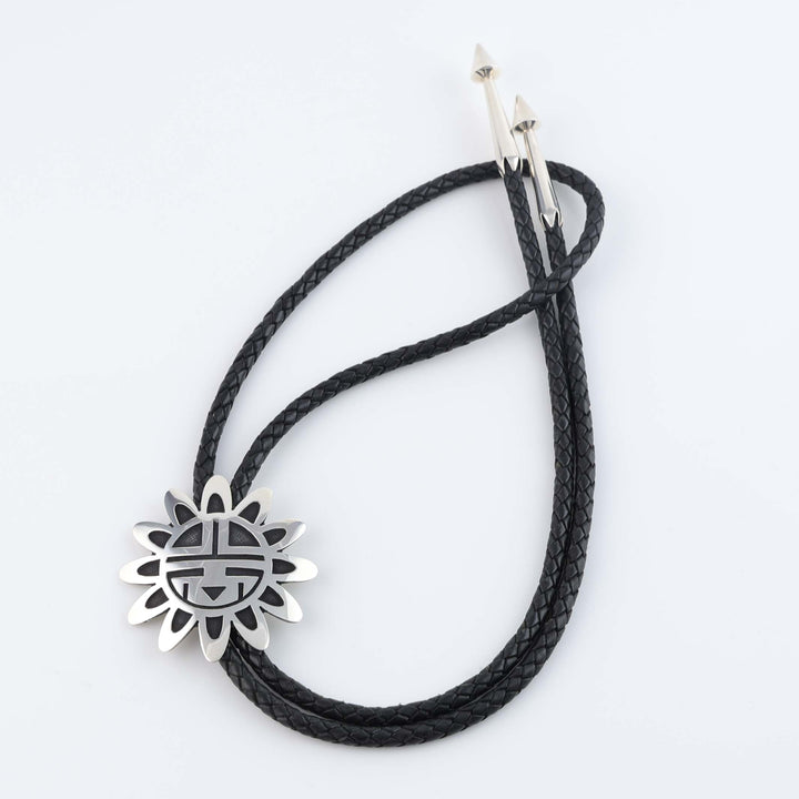Hopi Sunface Bola Tie