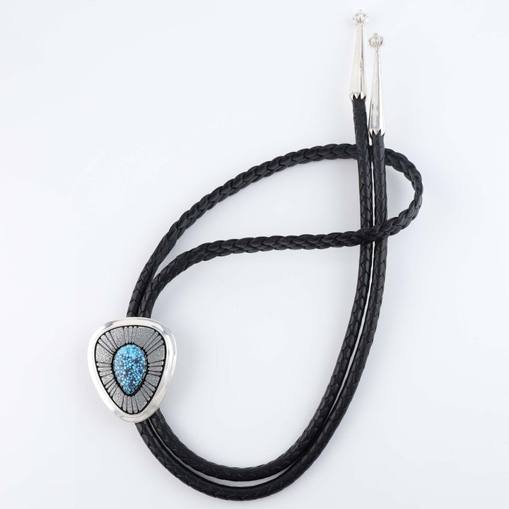 Navajo Kingman Turquoise Bola Tie