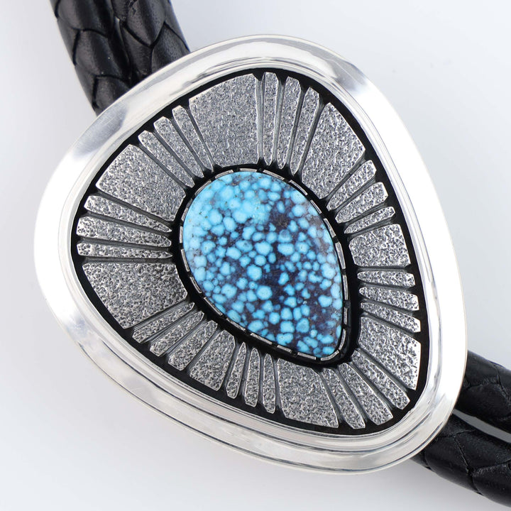 Navajo Kingman Turquoise Bola Tie