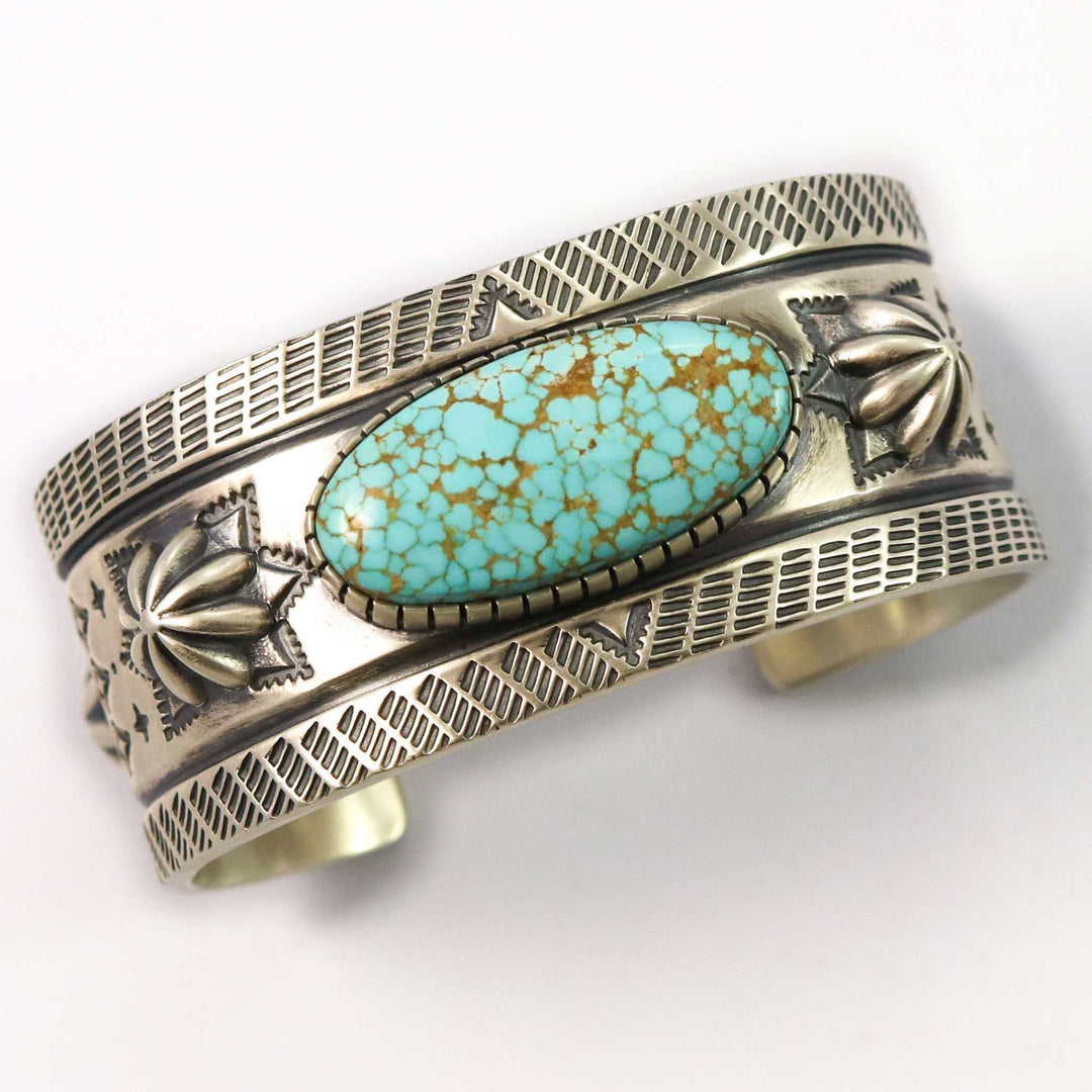 Number Eight Turquoise Cuff