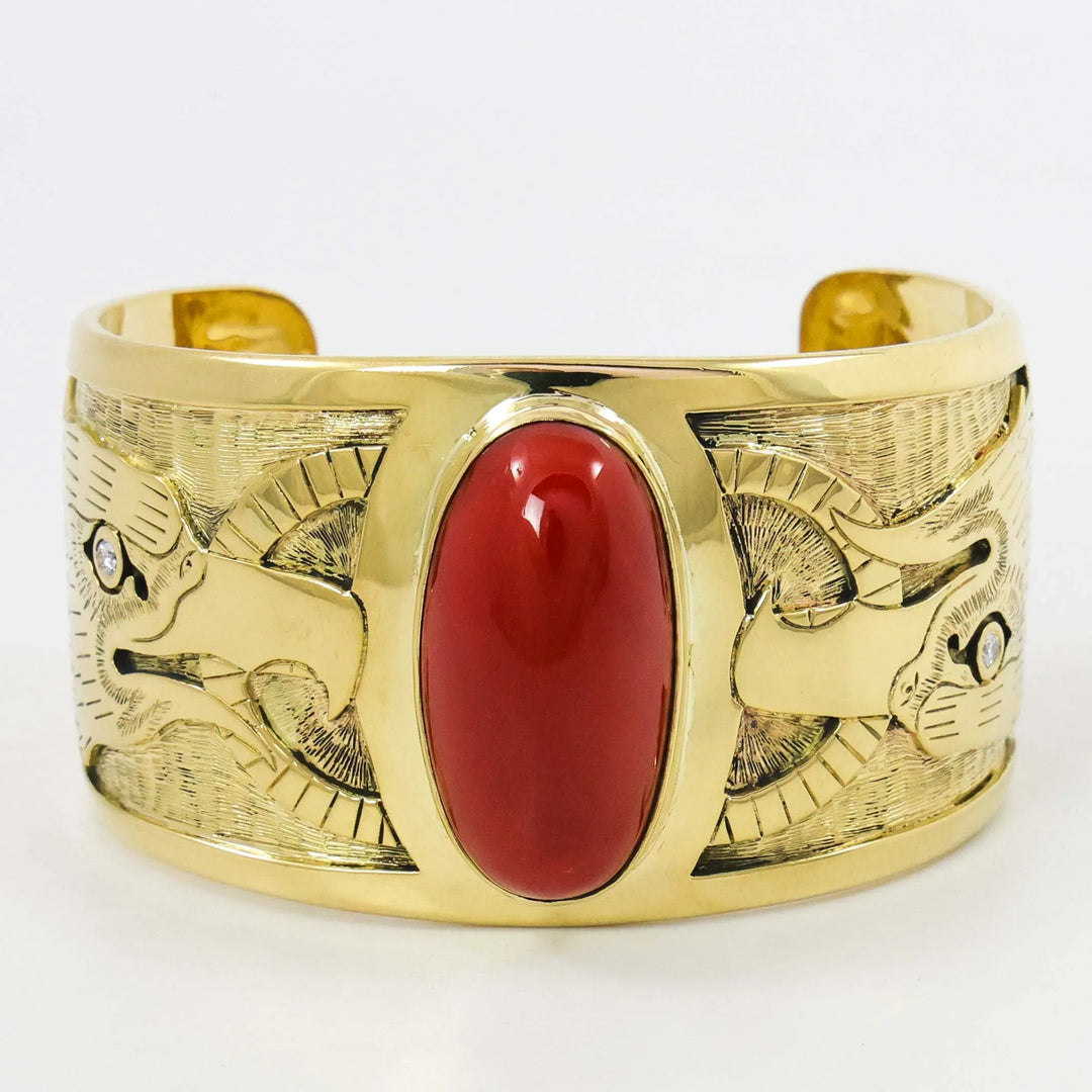 Eagle and Medicine Wheel Bracelet