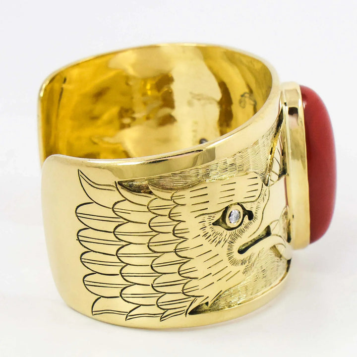 Eagle and Medicine Wheel Bracelet