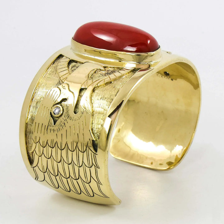Eagle and Medicine Wheel Bracelet