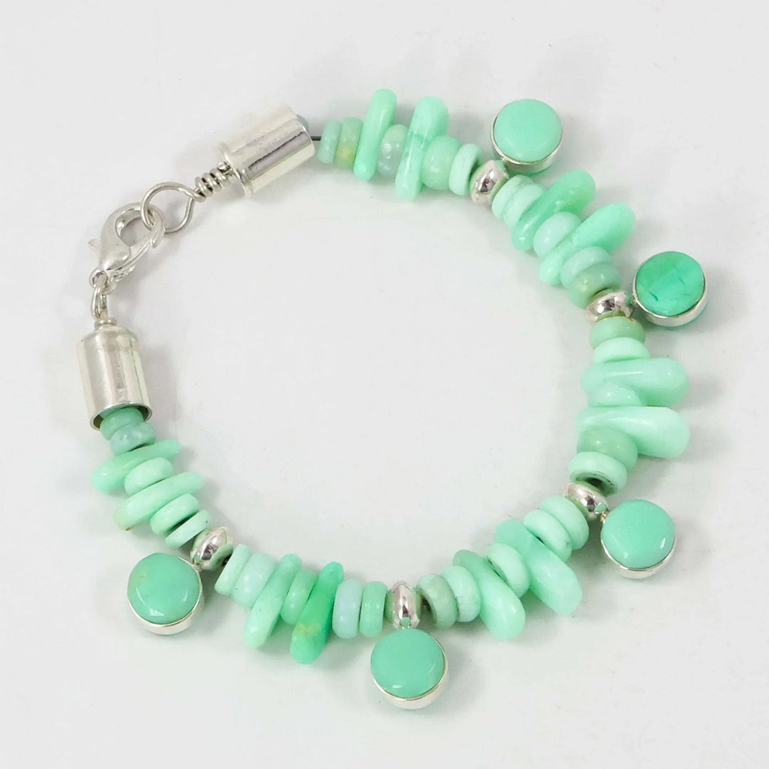 Chrysoprase Treasure Bracelet