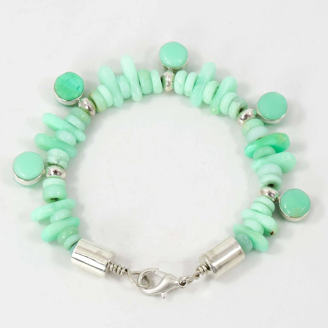 Chrysoprase Treasure Bracelet