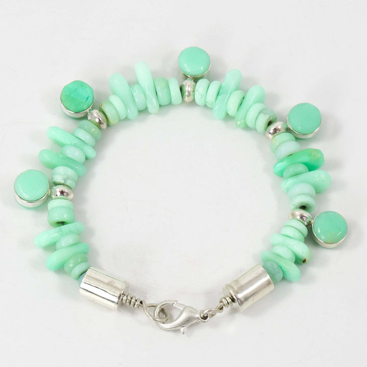 Chrysoprase Treasure Bracelet