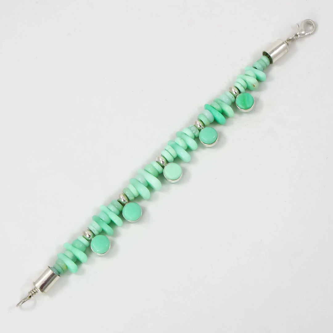 Chrysoprase Treasure Bracelet