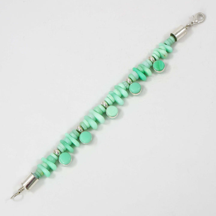 Chrysoprase Treasure Bracelet