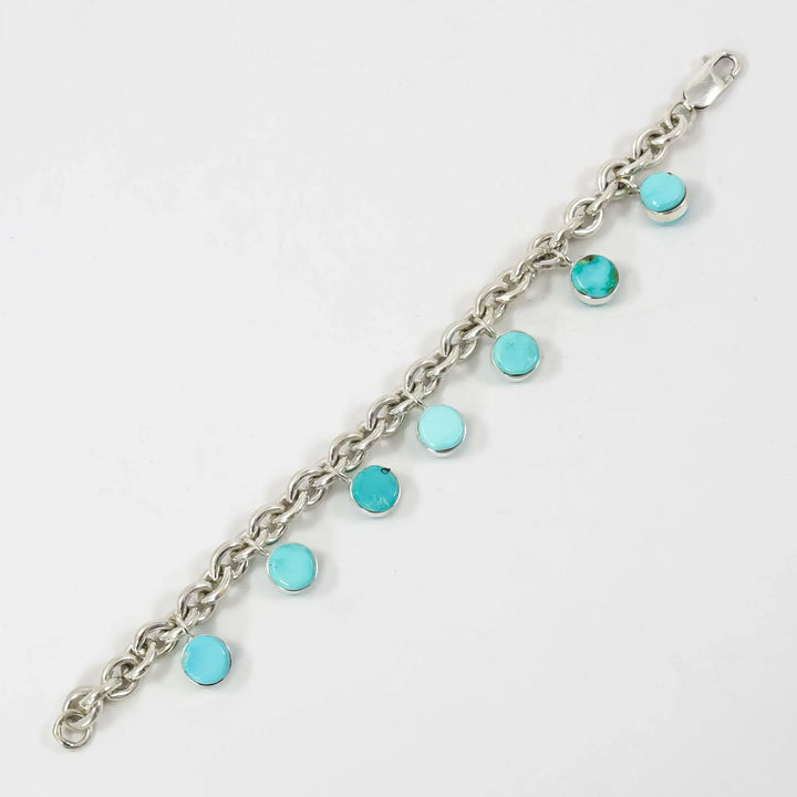 Fox Turquoise Charm Bracelet