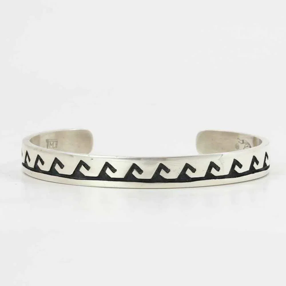 Hopi Water Wave Cuff
